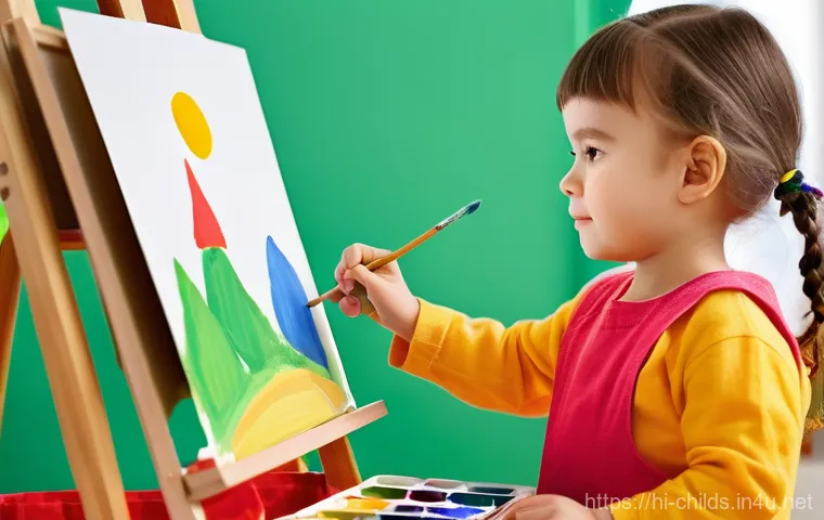 아동심리상담사와 관련된 트렌드 - **Prompt:** An illustrative image showcasing a balanced childhood in the digital age. The scene shou...